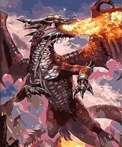 Fire Dragon - Animals Paint By Number