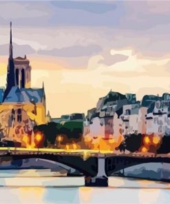Cathedrale Notre Dame De Paris - Paint By Number