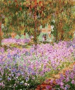 Garden at Giverny - Landscapes Paint By Number