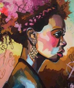 African Woman Art - Paint By Number