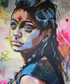 Colorful African Women Art - Paint By Number