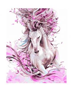 Pink Horse - Animals Paint By Number