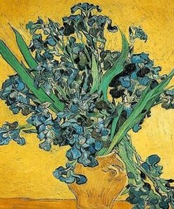 Irises Vase Vincent Van Gogh - Paint By Number