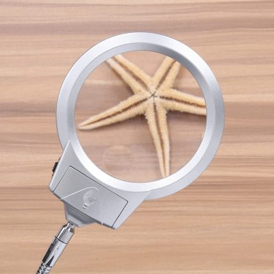 Led magnifying lamp