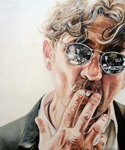 Smoking Man - Paint By Number