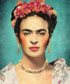 Frida Kahlo Self Portrait Paint By Numbers