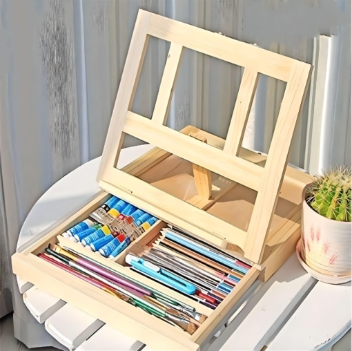 Wooden easel