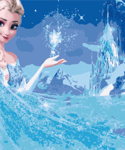 Frozen Elsa Princess - Paint By Number