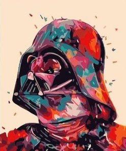 Dark Vador Star Wars Paint By Number