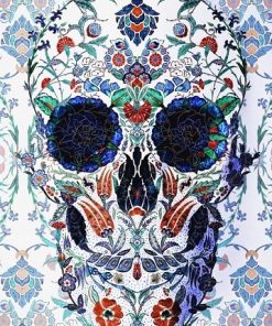 Skull With Mandala Art Paint By Numbers