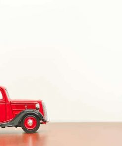 Classic red Vehicle Paint by numbers