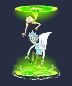 Portal Gun Rick And Morty Paint by numbers