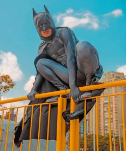 Batman Cosplay Paint by numbers