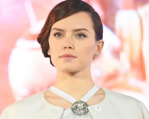 Daisy Ridley paint by number