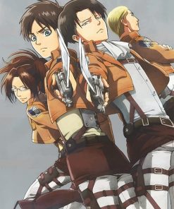 Levi Eren Hanji Erwin adult paint by numbers