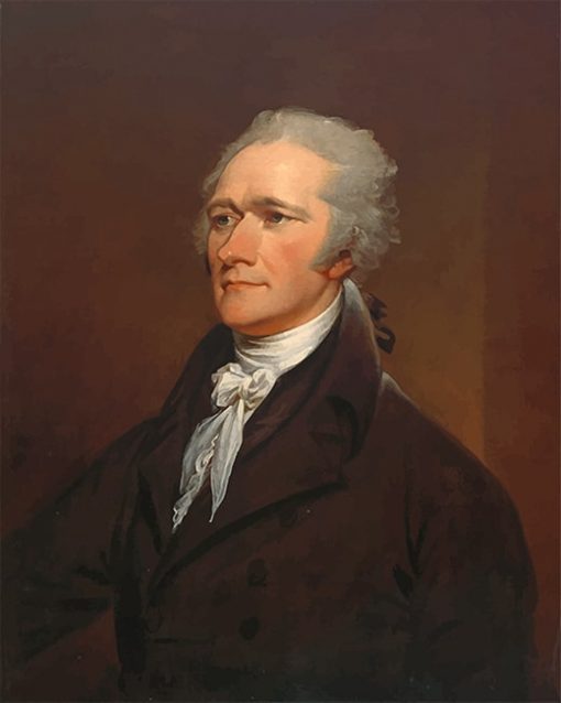 The Legend Alexander Hamilton adult pain by number