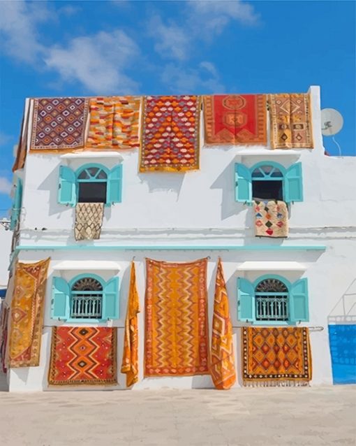 Asilah Morocco paint by number