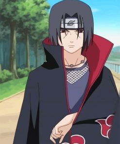 Itachi Uchiha paint by number