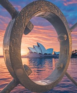 Opera House Sydney Australia paint by number