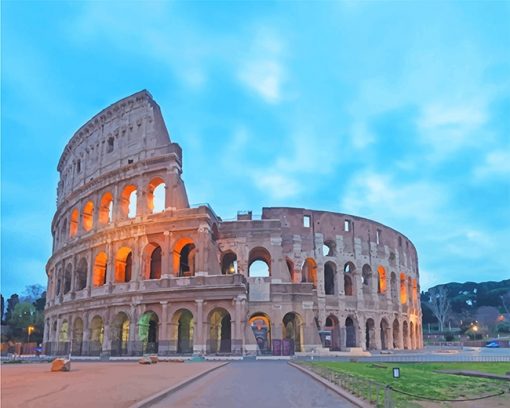 Palatine Museum Rome paint by number