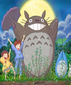 totoro-studio-ghibli-paint-by-numbers P