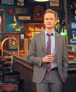 Barney Stinson How I Met Your Mother paint by number