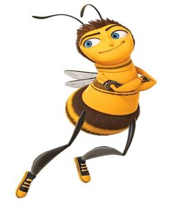 Barry B Benson bee adult paint by numbers