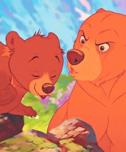 Brother Bear adult paint by numbers