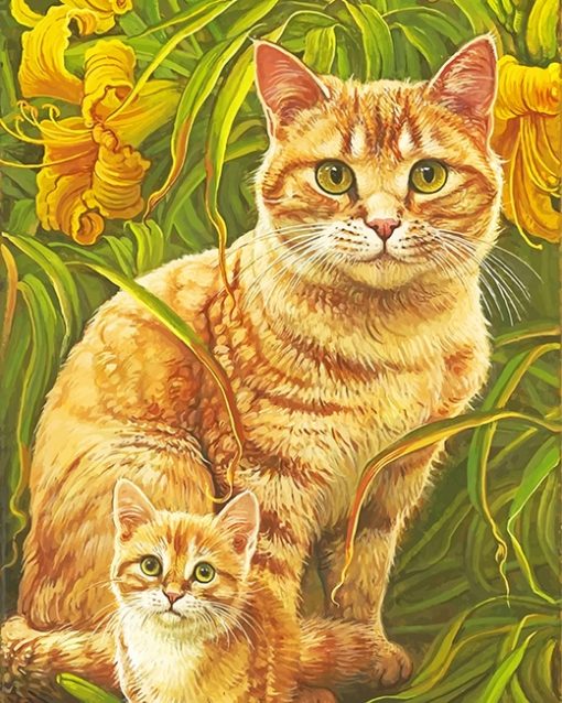 Cute Kitties Paint By Numbers