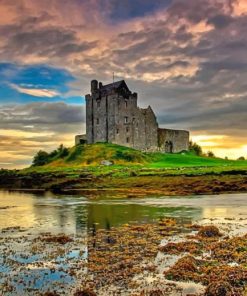 Dunguaire Castle Ireland adult paint by numbers