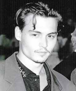 Handsome Young Johnny Depp adult paint by numbers