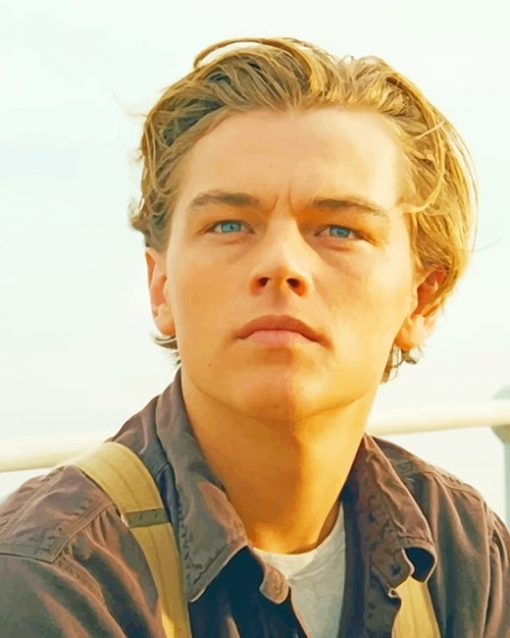 Leonardo Dicaprio Vintage adult paint by numbers