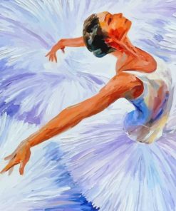 Leonid Afremov Ballerina paint by number