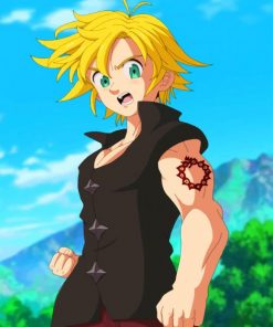 Meliodas x Reader adult paint by numbers