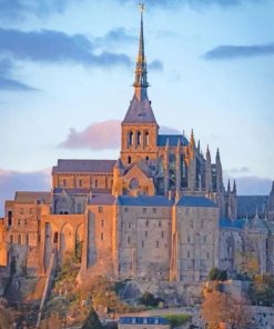 Mont Saint Michel France Paint By Numbers