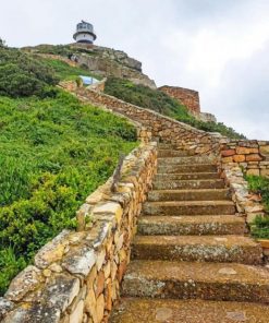 New Cape Point Lighthouse South Africa paint by numbers