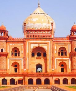 Safdarjung Tomb adult paint by numbers