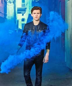 Tom Holand Blue Smoke paint by number