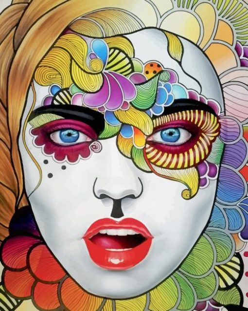 Face Art Paint By Number