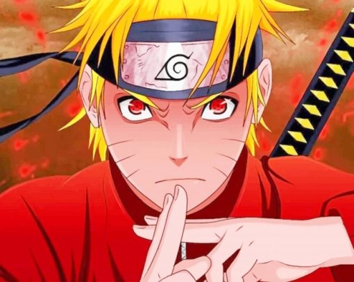 Anime Naruto Paint By Numbers