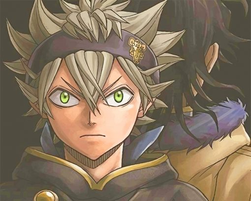 Asta Black Clover paint by number