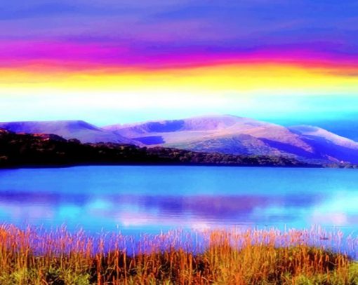 Colorful Sky paint by number