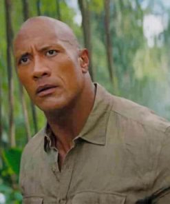 Dwayne Johnson Jumanji Paint By Numbers