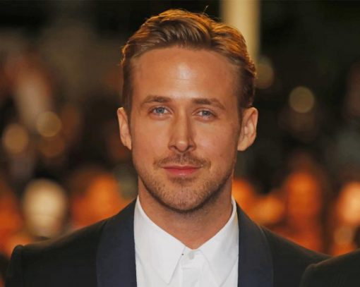 Handsome Ryan Gosling Paint By Numbers