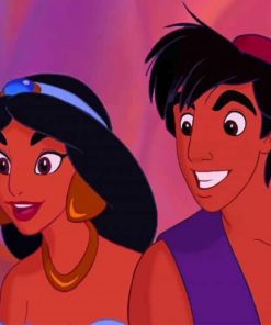 Jasmine Aladdin Paint by numbers