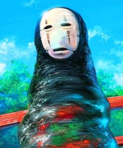 kaonashi Spirited Away Studio Ghibli paint By numbers