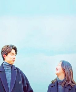 Kim Shin And Ji Eun Tak Goblin paint By Numbers