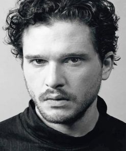 Kit Harington paint by numbers