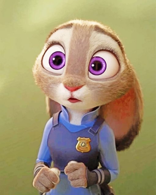 judy hopps paint by numbers