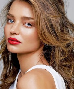 Miranda Kerr Glamour Photo Shoot Paint By Numbers